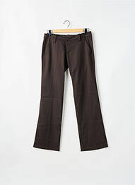 Pantalon chino taille basse taille basse marron FREEMAN T.PORTER femme