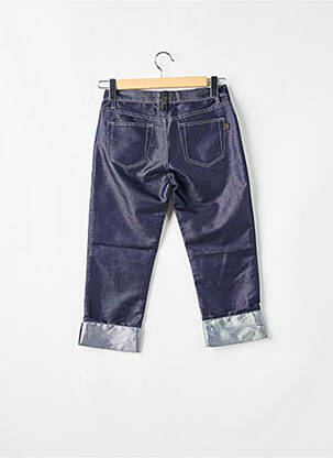 Pantacourt stretch taille basse bleu FREEMAN T.PORTER femme