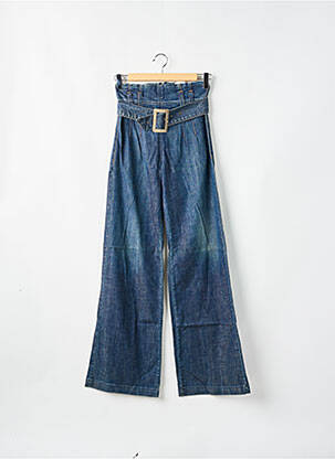 Jeans coupe droite taille haute taille haute bleu MISS SIXTY femme