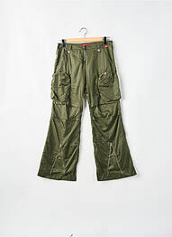 Pantalon flare taille basse taille basse vert MISS SIXTY femme