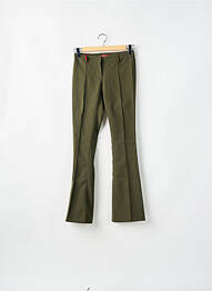 Pantalon flare stretch taille haute vert MISS SIXTY femme