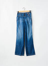 Jeans bootcut tissage brut taille basse bleu PEPE JEANS femme