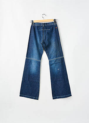 Jeans bootcut tissage brut taille basse bleu REDWOOD femme