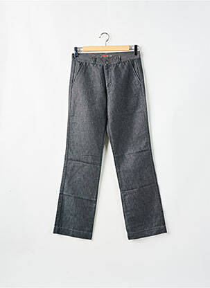Pantalon droit tissage chiné taille normale bleu REDWOOD homme