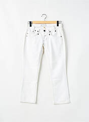 Pantalon 7/8 blanc FREEMAN T.PORTER pour femme seconde vue