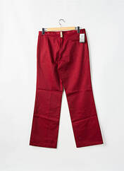 Pantalon chino rouge FREEMAN T.PORTER pour homme seconde vue