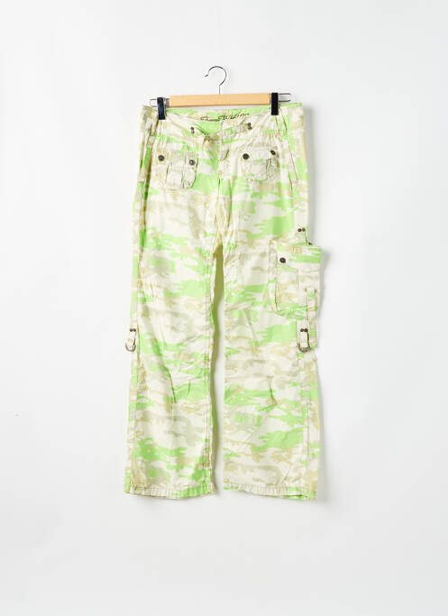 Pantalon cargo vert FREEMAN T.PORTER pour femme