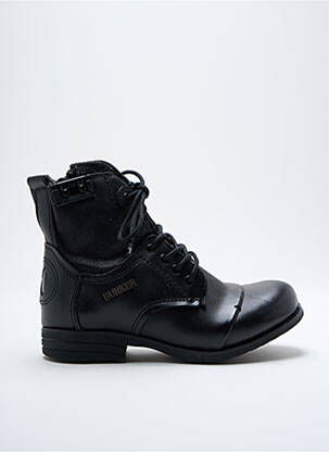 Bottines/Boots noir BUNKER pour femme