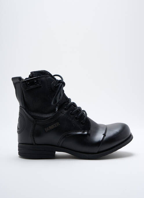 Bottines/Boots noir BUNKER pour femme