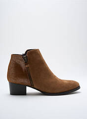 Bottines/Boots marron ALFA pour femme seconde vue