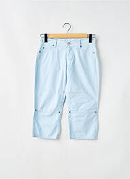 Pantacourt coupe droite taille normale bleu BLEND SHE femme