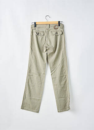 Pantalon droit stretch taille normale vert CIMARRON femme