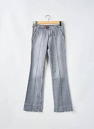 Jean coupe flare taille basse taille basse gris CIMARRON femme