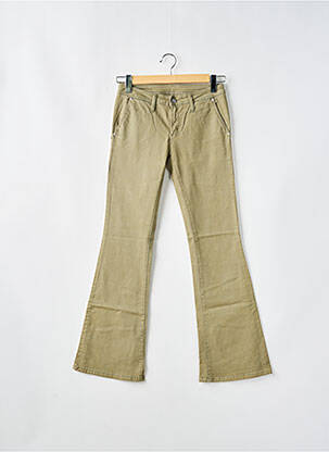 Pantalon flare stretch taille normale vert CIMARRON femme