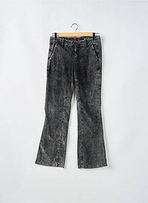 Pantalon flare stretch taille normale gris ESSENZA femme