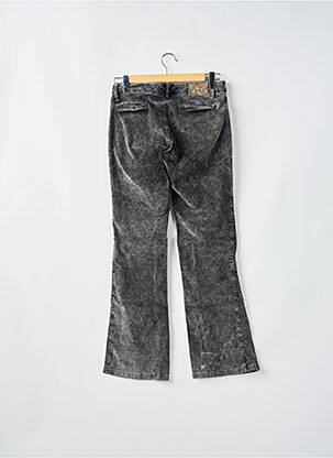 Pantalon flare stretch taille normale gris ESSENZA femme