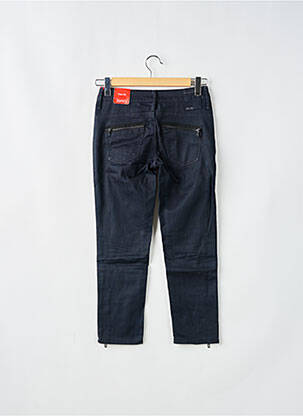 Jeans coupe slim tissage brut taille normale bleu ESPRIT femme