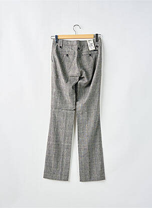 Pantalon droit fermeture zippée sous rabat avec crochet taille normale gris FIRETRAP femme