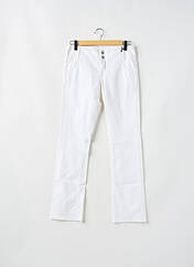 Pantalon droit blanc AEM'KEI pour femme seconde vue