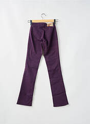 Pantalon droit violet CIMARRON pour femme seconde vue