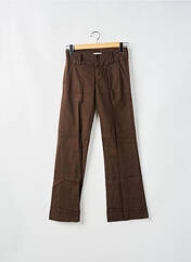 Pantalon flare marron BEYOUK pour femme seconde vue