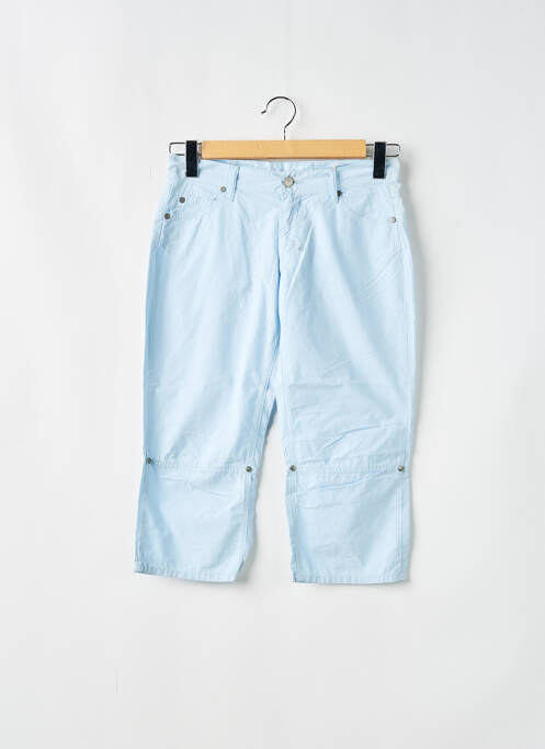 Pantacourt coupe droite taille normale bleu BLEND SHE femme