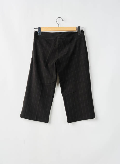 Pantacourt coupe droite taille basse noir BLEND SHE femme