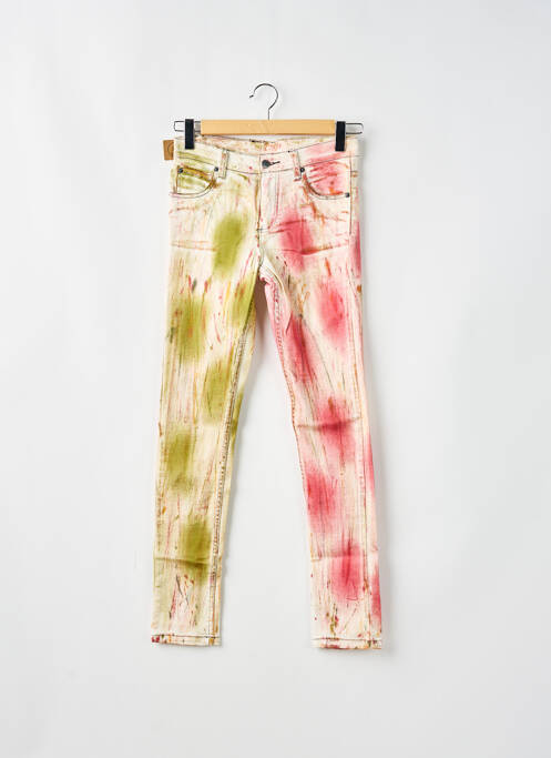 Jeans skinny beige CHEAP MONDAY pour femme