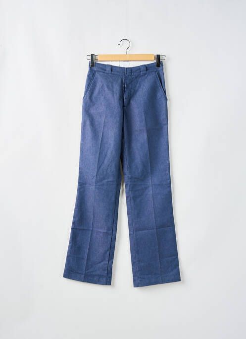 Pantalon droit bleu CARHARTT pour femme