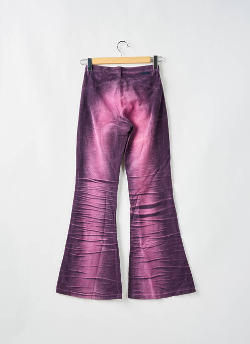 Pantalon flare violet BE YOU K pour femme