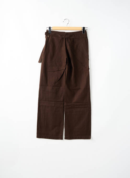 Pantalon large marron 2 TWO pour femme