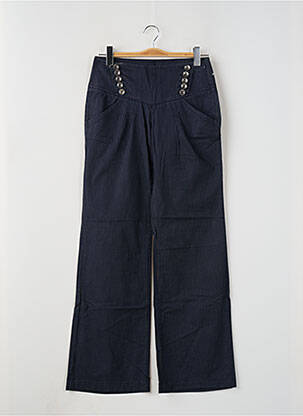 Pantalon droit poches bleu FREEMAN T.PORTER femme
