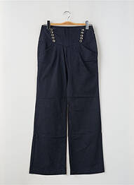 Pantalon droit poches bleu FREEMAN T.PORTER femme
