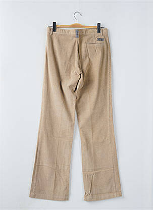 Pantalon flare tissage velours beige FREEMAN T.PORTER femme