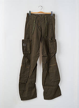 Pantalon cargo coupe droite vert FREEMAN T.PORTER femme