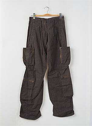 Pantalon cargo coupe droite gris FREEMAN T.PORTER femme