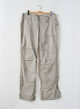 Pantalon cargo coupe droite vert FREEMAN T.PORTER femme