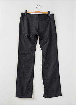 Pantalon droit fermeture zippée sous rabat boutonné taille normale gris FREEMAN T.PORTER femme