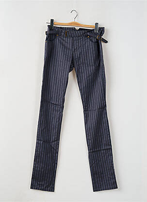 Pantalon slim poches bleu GUESS femme