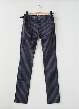 Pantalon slim poches bleu GUESS femme