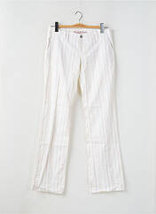 Pantalon droit blanc FREEMAN T.PORTER pour femme seconde vue