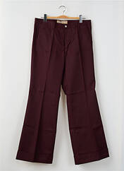 Pantalon flare violet FREEMAN T.PORTER pour homme seconde vue