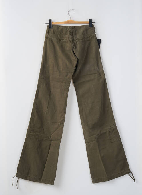 Pantalon flare coupe évasée vert LOIS femme