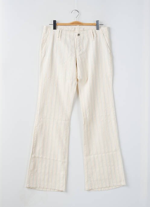 Pantalon droit blanc FREEMAN T.PORTER pour femme