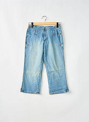 Jeans bootcut poches taille basse bleu LE TEMPS DES CERISES femme