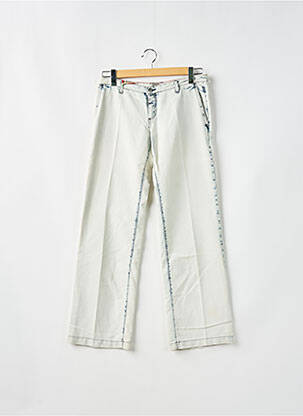 Jeans coupe large délavé taille basse bleu MISS SIXTY femme