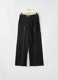 Pantalon large poches taille normale noir RWD femme