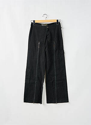 Pantalon large taille normale taille normale noir RWD femme