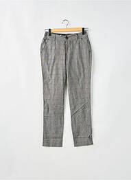 Pantalon chino tissage popeline taille normale gris RWD femme