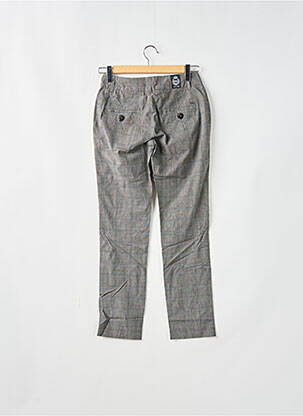 Pantalon chino tissage popeline taille normale gris RWD femme
